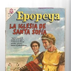 Tebeos: EPOPEYA 99: LA IGLESIA DE SANT SOFIA, 1966, NOVARO. COLECCIÓN A.T.