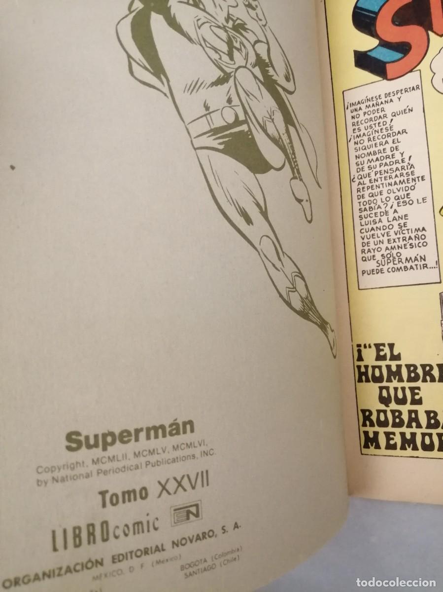 Tebeos: SUPERMAN: LIBROc&oacute;mic Novaro (Libro C&oacute;mic) XXVII: El Hombre que Robaba la Memoria - Foto 5
