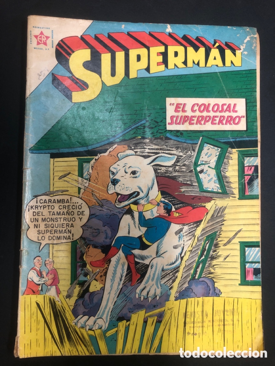 Tebeos: COMIC SUPERMAN N&ordm; 254 EDITORIAL NOVARO 1960 - Foto 1