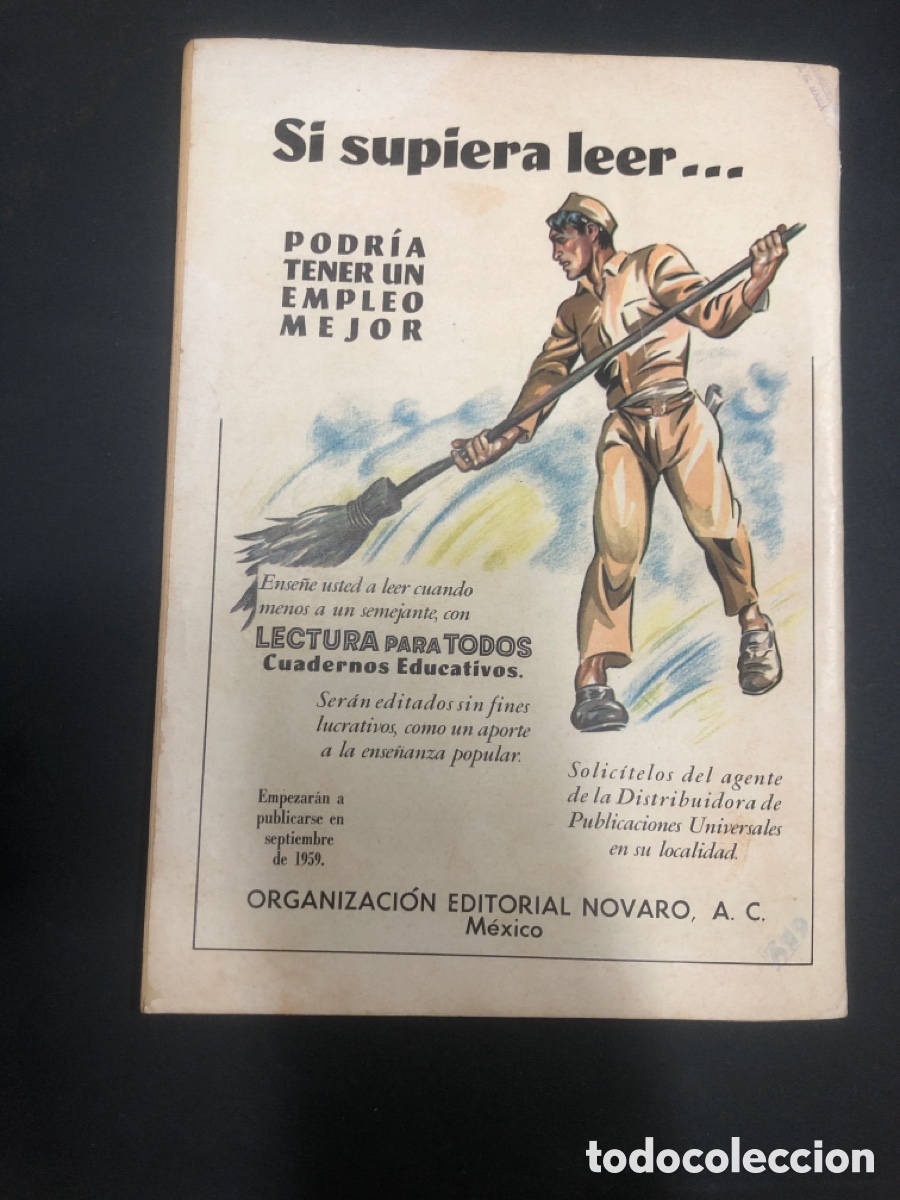 Tebeos: COMIC SUPERMAN N&ordm; 254 EDITORIAL NOVARO 1959 - Foto 2