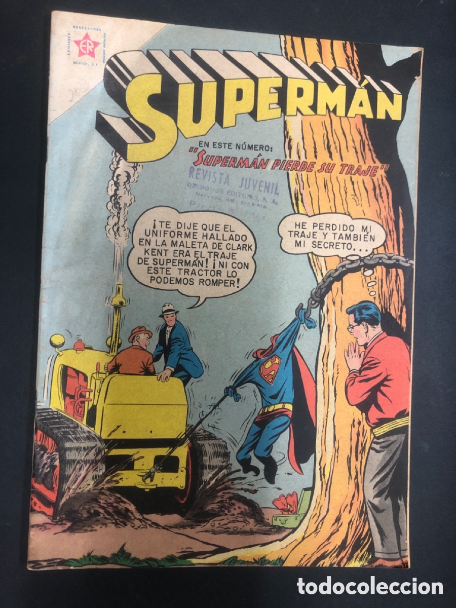 Tebeos: COMIC SUPERMAN N&ordm; 254 EDITORIAL NOVARO 1959 - Foto 1