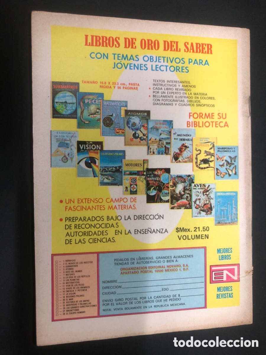 Tebeos: COMIC EL PODEROSO SANSON N&ordm; 48 EDITORIAL NOVARO 1975 - Foto 2