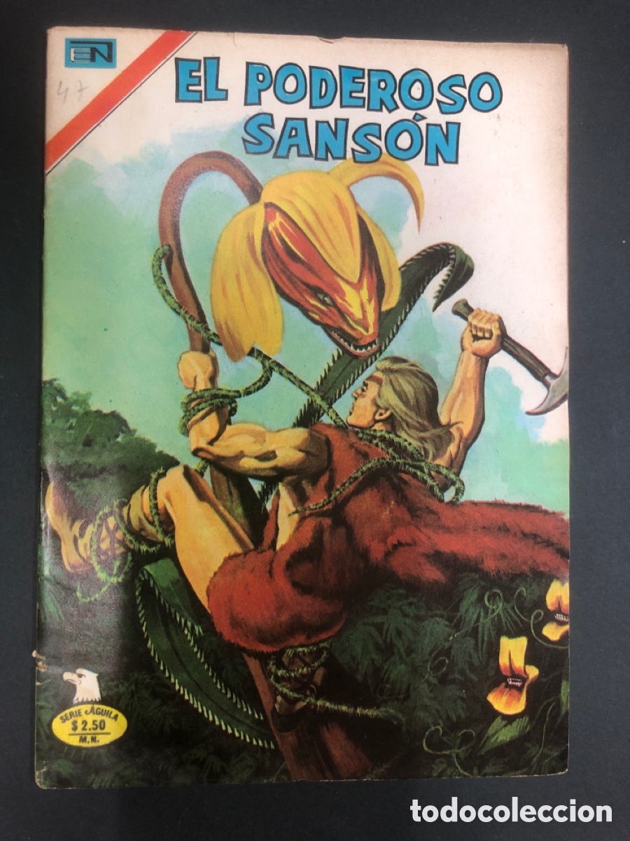Tebeos: COMIC EL PODEROSO SANSON N&ordm; 47 EDITORIAL NOVARO 1975 - Foto 1