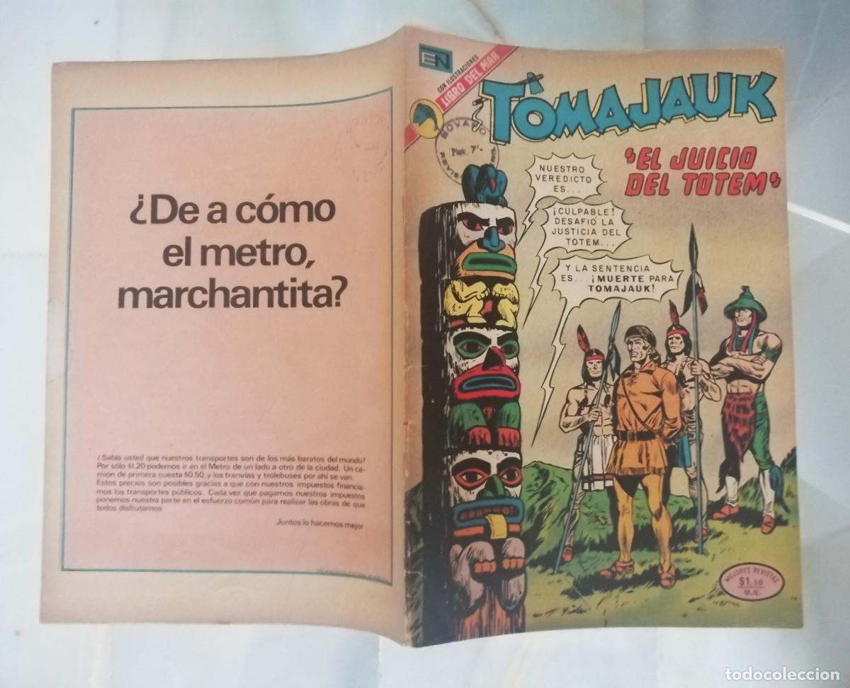 Tebeos: TOMAJAUK N&ordm; 217 - NOVARO 1973 - Foto 2