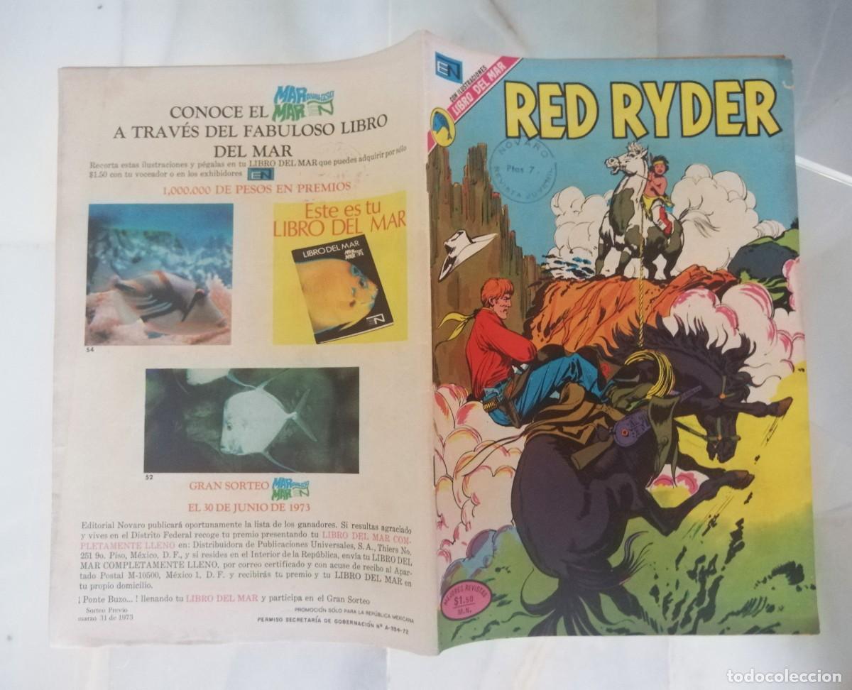 Tebeos: RED RYDER N&ordm; 307 - NOVARO 1973 - Foto 2