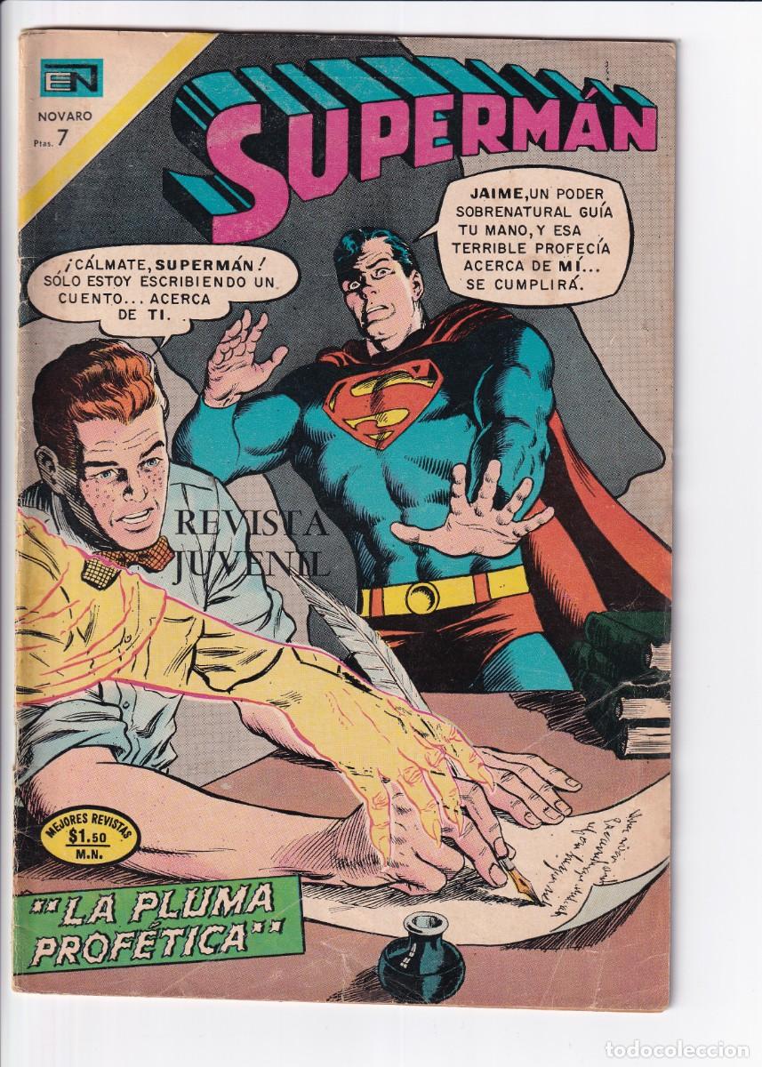 Tebeos: SUPERMAN : NUMERO 845 .- LA PLUMA PROFETICA - Foto 1