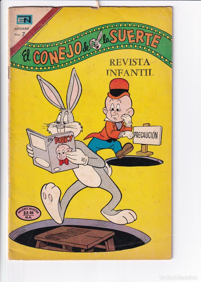Tebeos: EL CONEJO DE LA SUERTE : NUMERO 443 .- EL CONEJO DE LA SUERTE - Foto 1