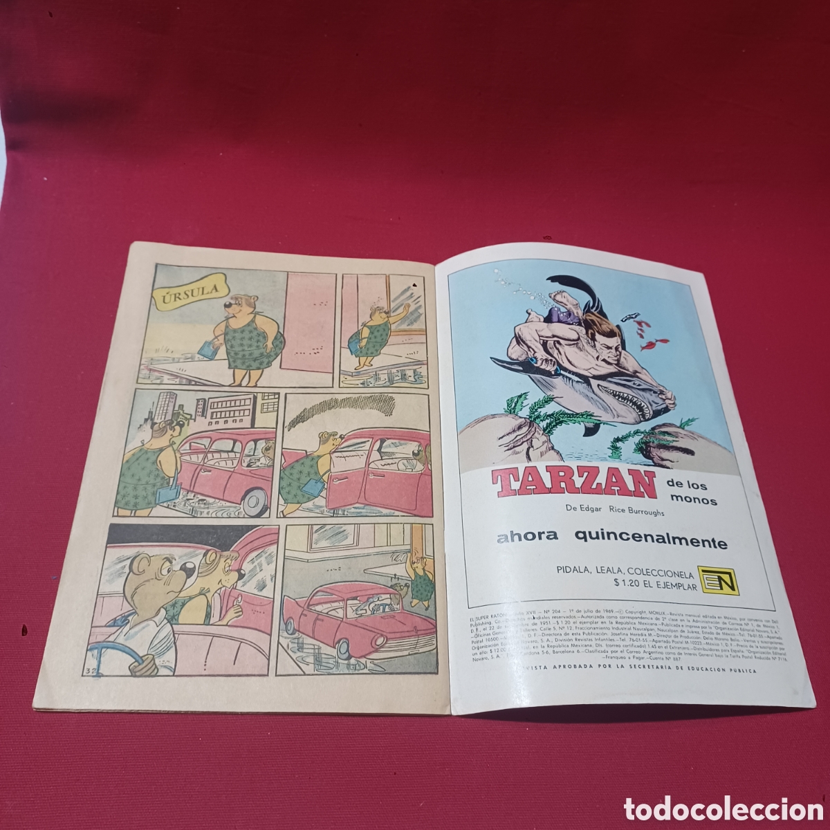 Tebeos: Dif&iacute;cil comic El S&uacute;per Rat&oacute;n Editorial Novaro - Foto 4