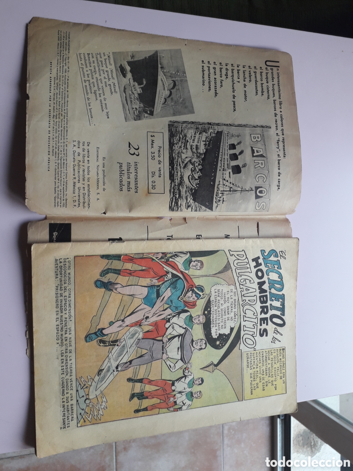 Tebeos: Titanes Planetarios num 73. Octubre 1959 - Foto 3
