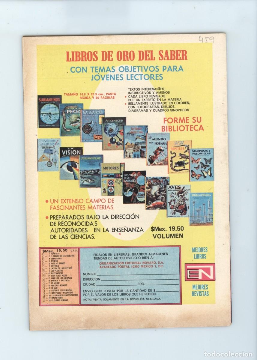Tebeos: Novaro. Tarzan de los monos. 459. - Foto 2