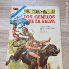 Tebeos: DOMINGOS ALEGRES Nº 1032. LOS GEMELOS DE LA SELVA. GEORGE WILSON, PAUL NORRIS. NOVARO 1974