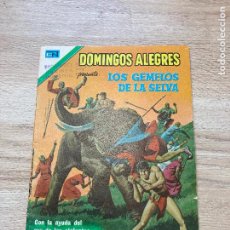 Giornalini: DOMINGOS ALEGRES Nº 1183. LOS GEMELOS DE LA SELVA. GEORGE WILSON, PAUL NORRIS. NOVARO 1977