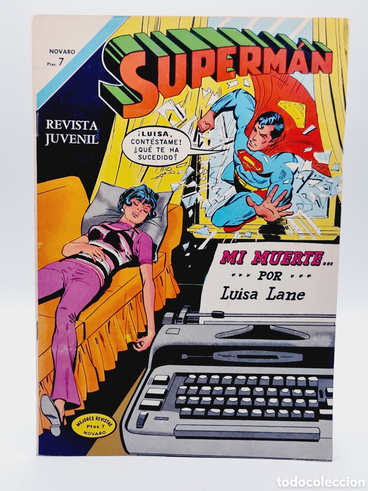 Tebeos: EXCELENTE ESTADO SUPERMAN 885 NOVARO GRAPA - Foto 1