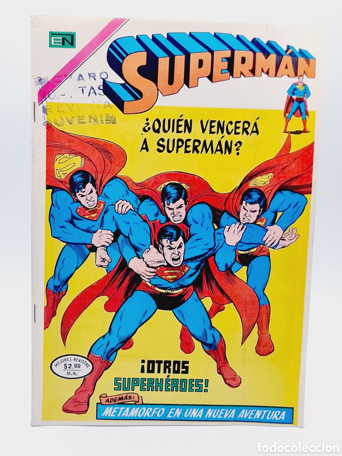 Tebeos: EXCELENTE ESTADO SUPERMAN 970 NOVARO GRAPA - Foto 1