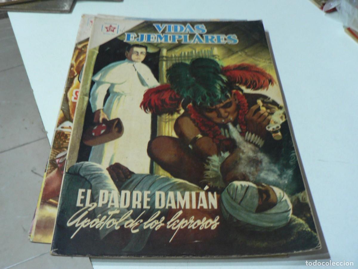 Tebeos: VIDAS EJEMPLARES EL PADRE DAMIAN - Foto 1