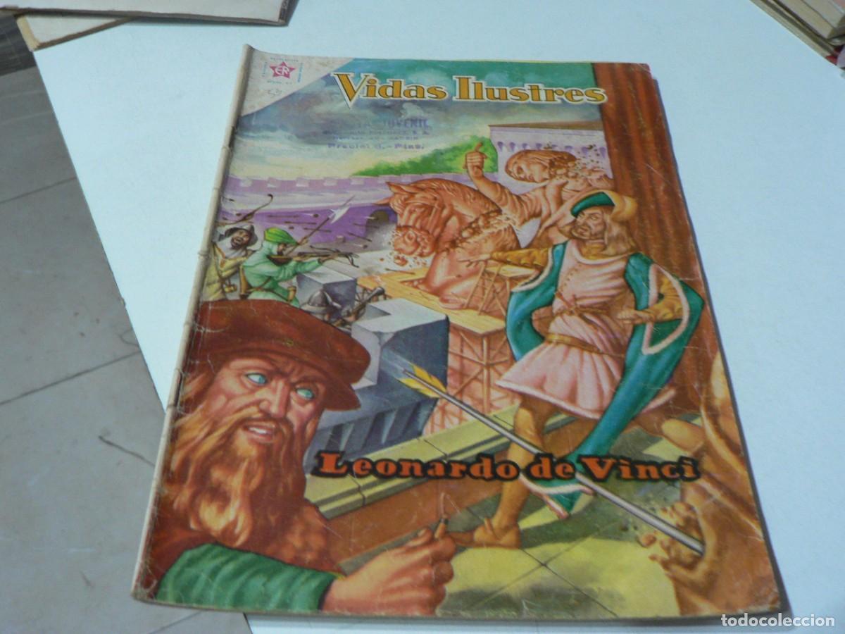 Tebeos: VIDAS ILUSTRES LEONARDO DA VINCI - Foto 1