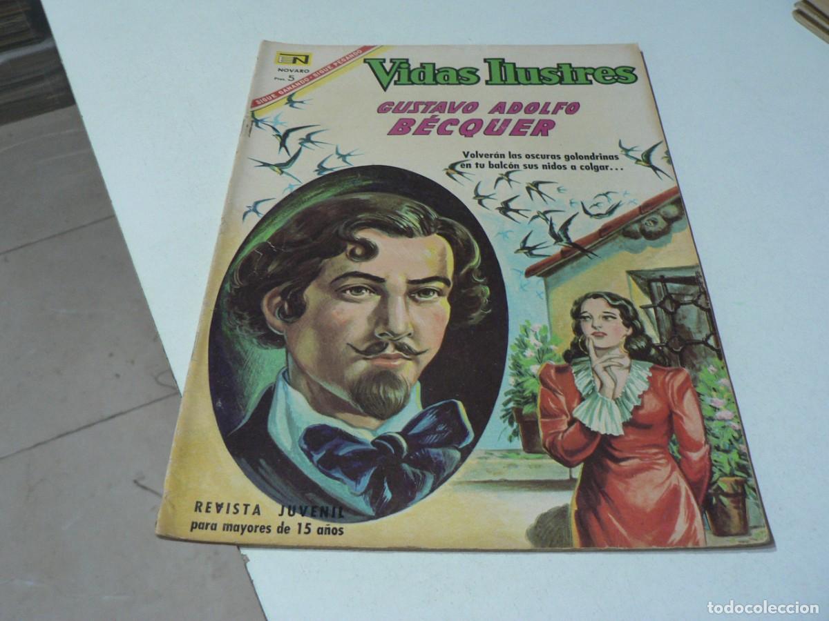 Tebeos: VIDAS ILUSTRES GUSTAVO ADOLFO BECQUER - Foto 1