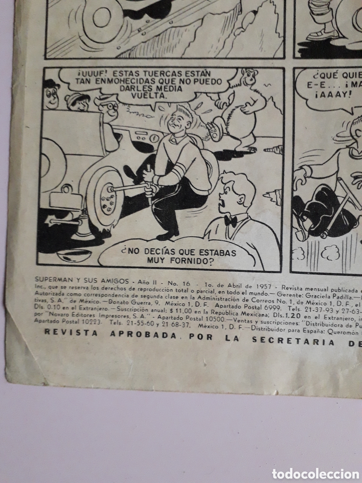 Tebeos: Superman y sus amigos num 16. Abril 1957 - Foto 3