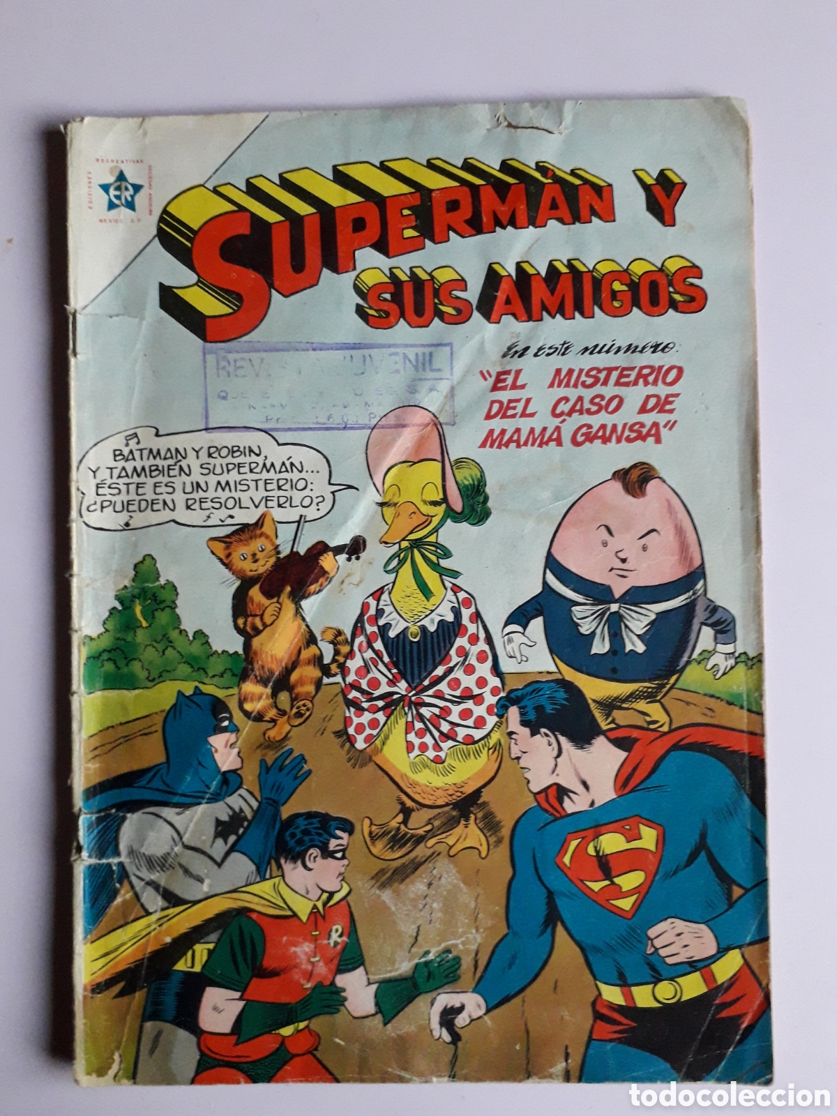 Tebeos: Superman y sus amigos num 16. Abril 1957 - Foto 1