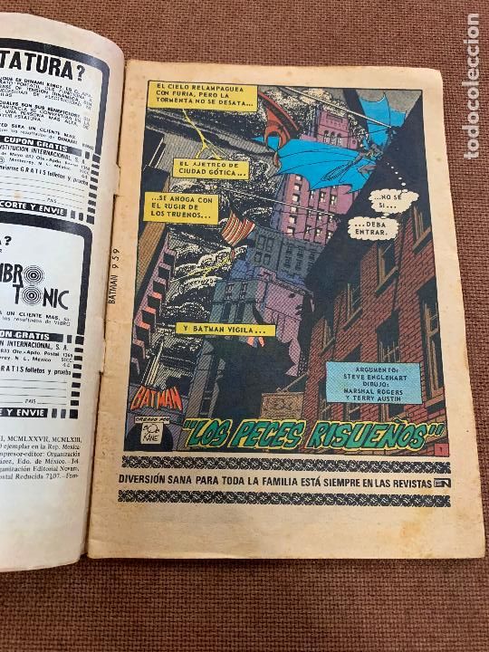 Tebeos: BATMAN numero 959, EDITORIAL NOVARO - Foto 2