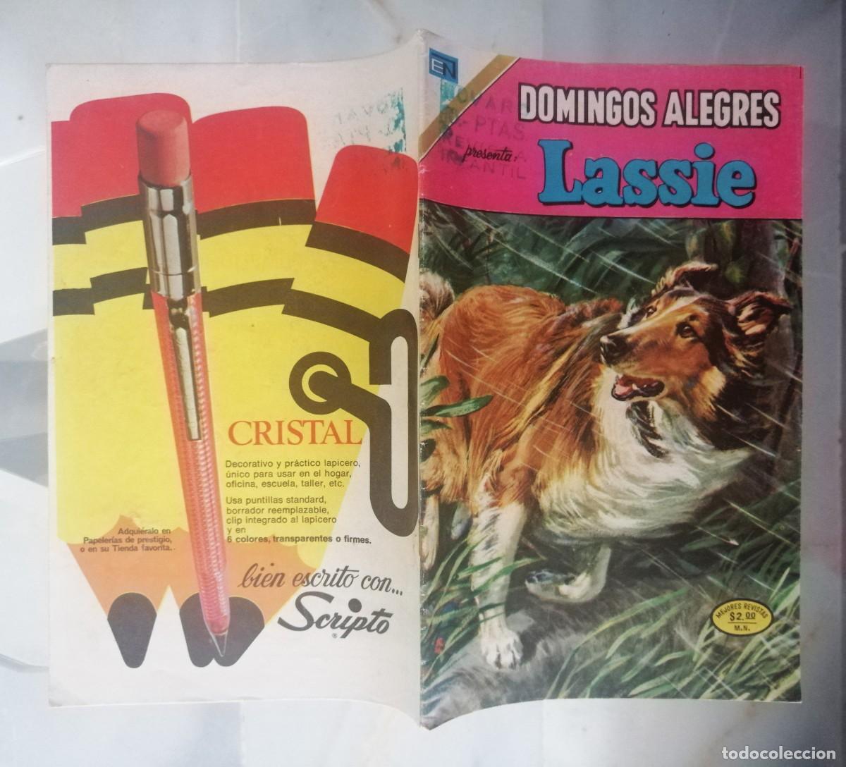 Tebeos: DOMINGOS ALEGRES N&ordm; 1026 - LASSIE - NOVARO 1974 - Foto 3