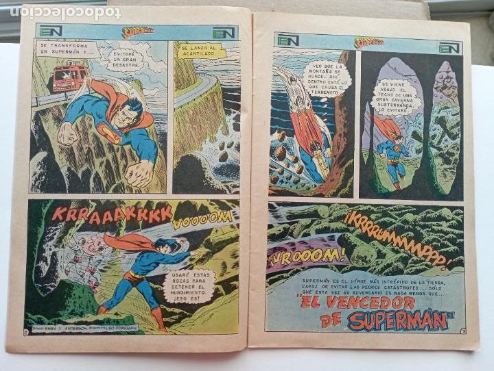 Tebeos: SUPERMAN NOVARO N&ordm; 891 EXCELENTE - Foto 5