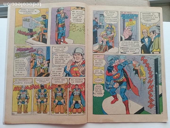Tebeos: SUPERMAN NOVARO N&ordm; 891 EXCELENTE - Foto 6