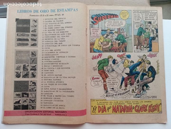 Tebeos: SUPERMAN NOVARO N&ordm; 891 EXCELENTE - Foto 7