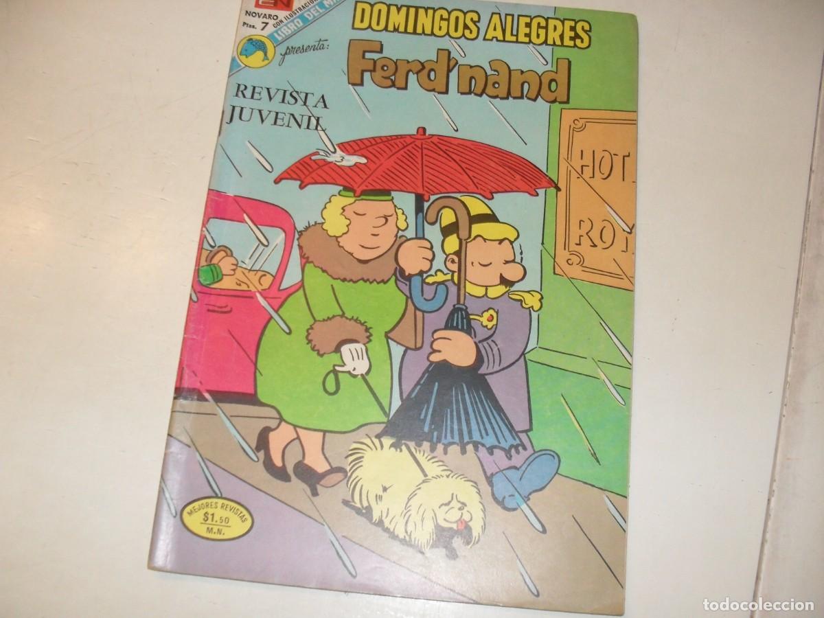 Tebeos: DOMINGOS ALEGRES 1003 FERDNAND ,(DE 1457),AVESTRUZ,NOVARO,1954 - Foto 1