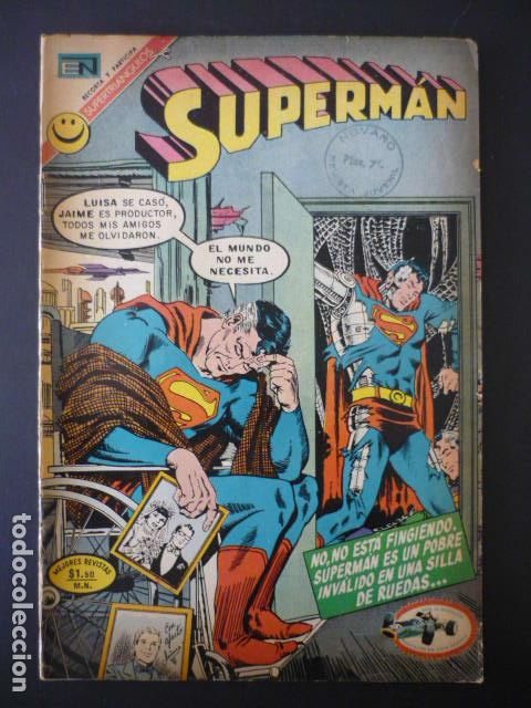 Tebeos: SUPERMAN NOVARO N&ordm; 859 COMIC - Foto 1