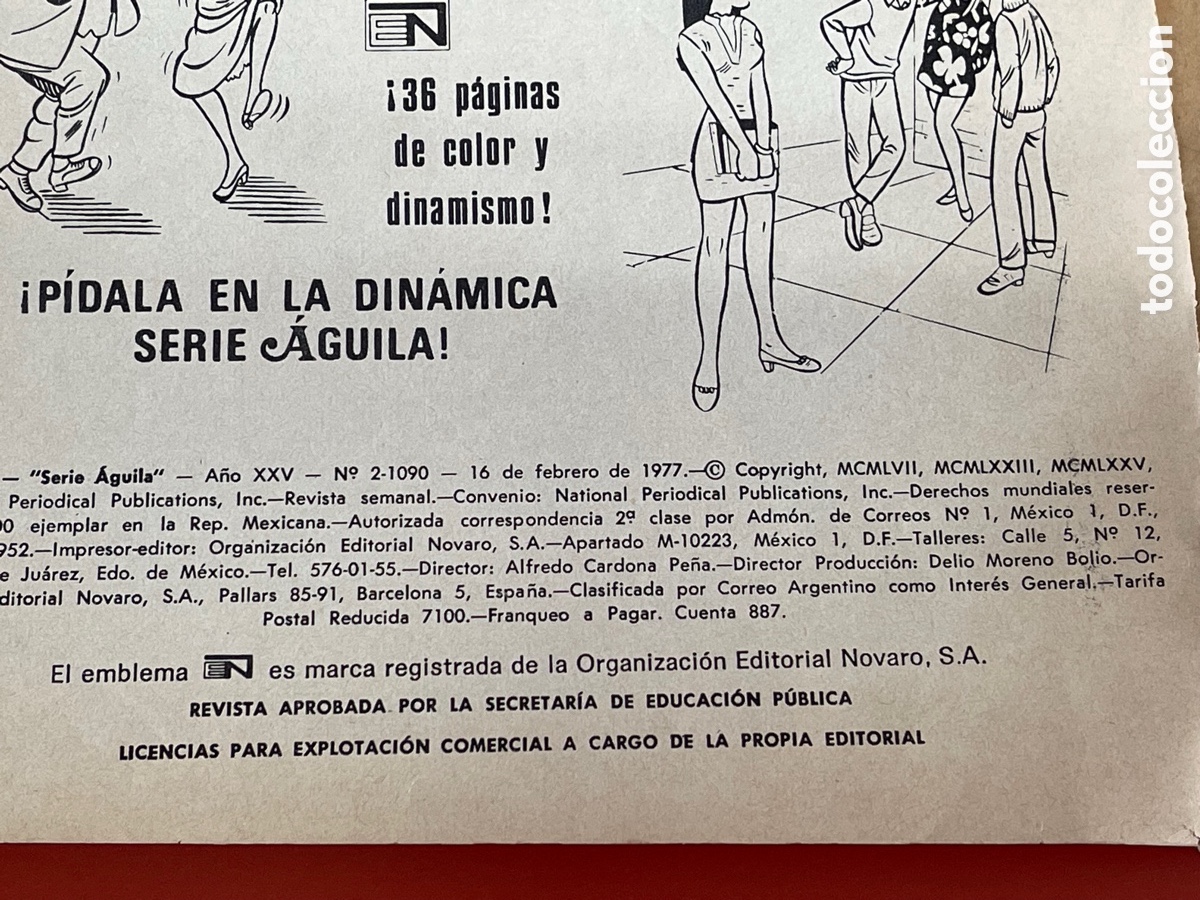 Tebeos: C&Oacute;MIC SUPERMAN NOVARO A&Ntilde;O 1977 - Foto 4