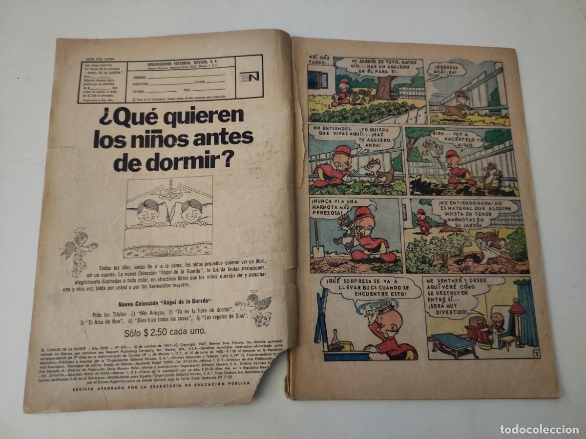 Tebeos: El Conejo de la suerte. N&uacute;mero 274 - Foto 3