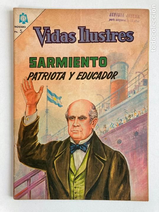 Tebeos: VIDAS ILUSTRES - NOVARO - SARMIENTO - Foto 1