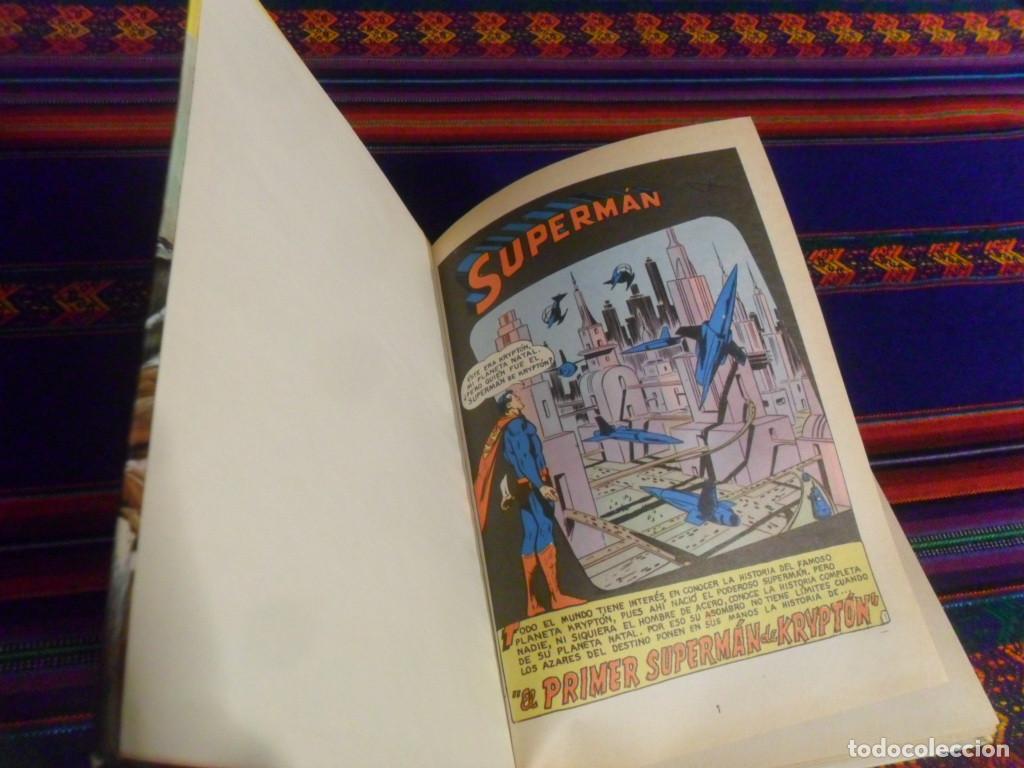 Tebeos: SUPERMAN EXTRA 1 LIBROCOMIC LIBRO COMIC, TAPAS DURAS. NOVARO 1978. - Foto 4