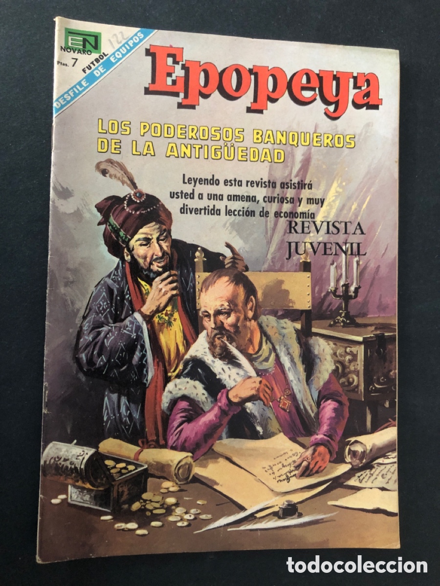 Tebeos: COMIC EPOPEYA N&ordm; 122 EDITORIAL NOVARO - Foto 1