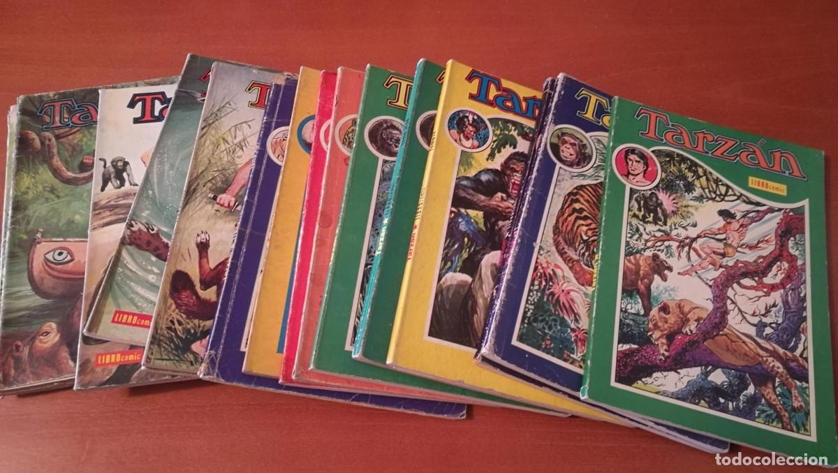 Tebeos: LOTE TEBEOS TARZAN LIBRO COMIC NOVARO - Foto 1