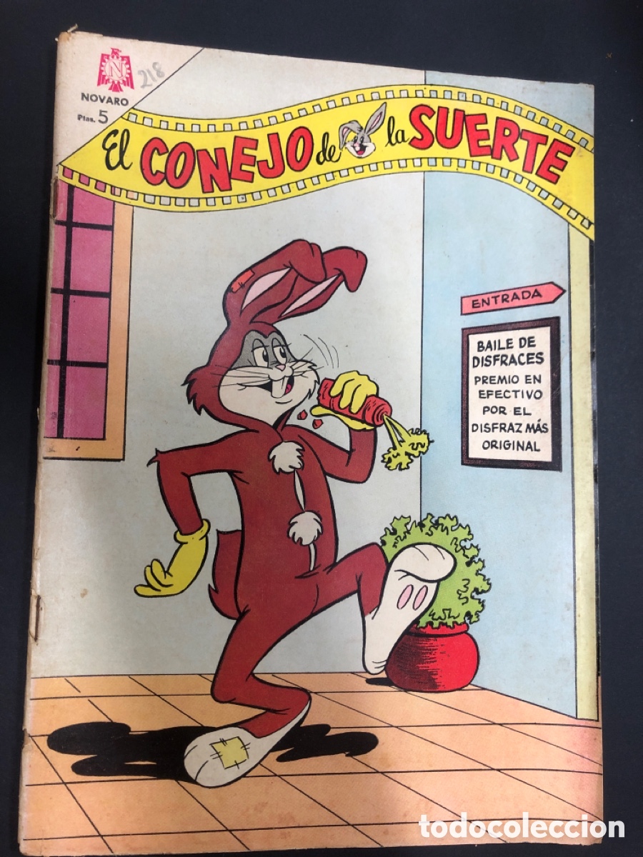Tebeos: COMIC EL CONEJO DE LA SUERTE N&ordm;218 EDITORIAL NOVARO - Foto 1