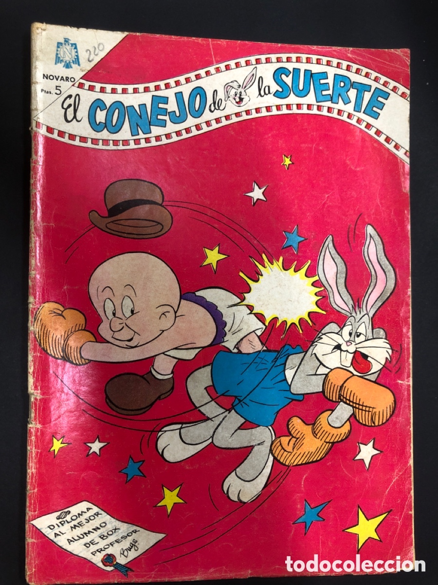 Tebeos: COMIC EL CONEJO DE LA SUERTE N&ordm;220 EDITORIAL NOVARO - Foto 1