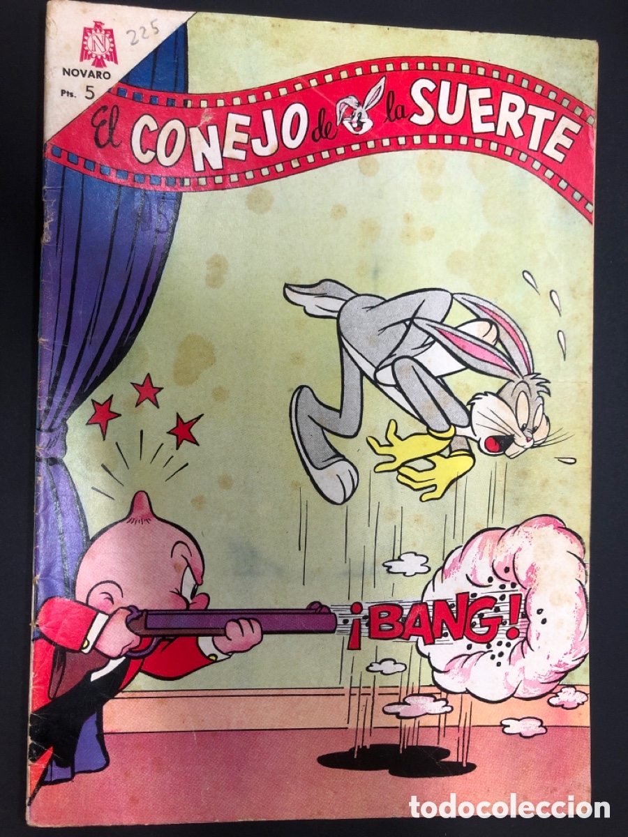 Tebeos: COMIC EL CONEJO DE LA SUERTE N&ordm;225 EDITORIAL NOVARO - Foto 1