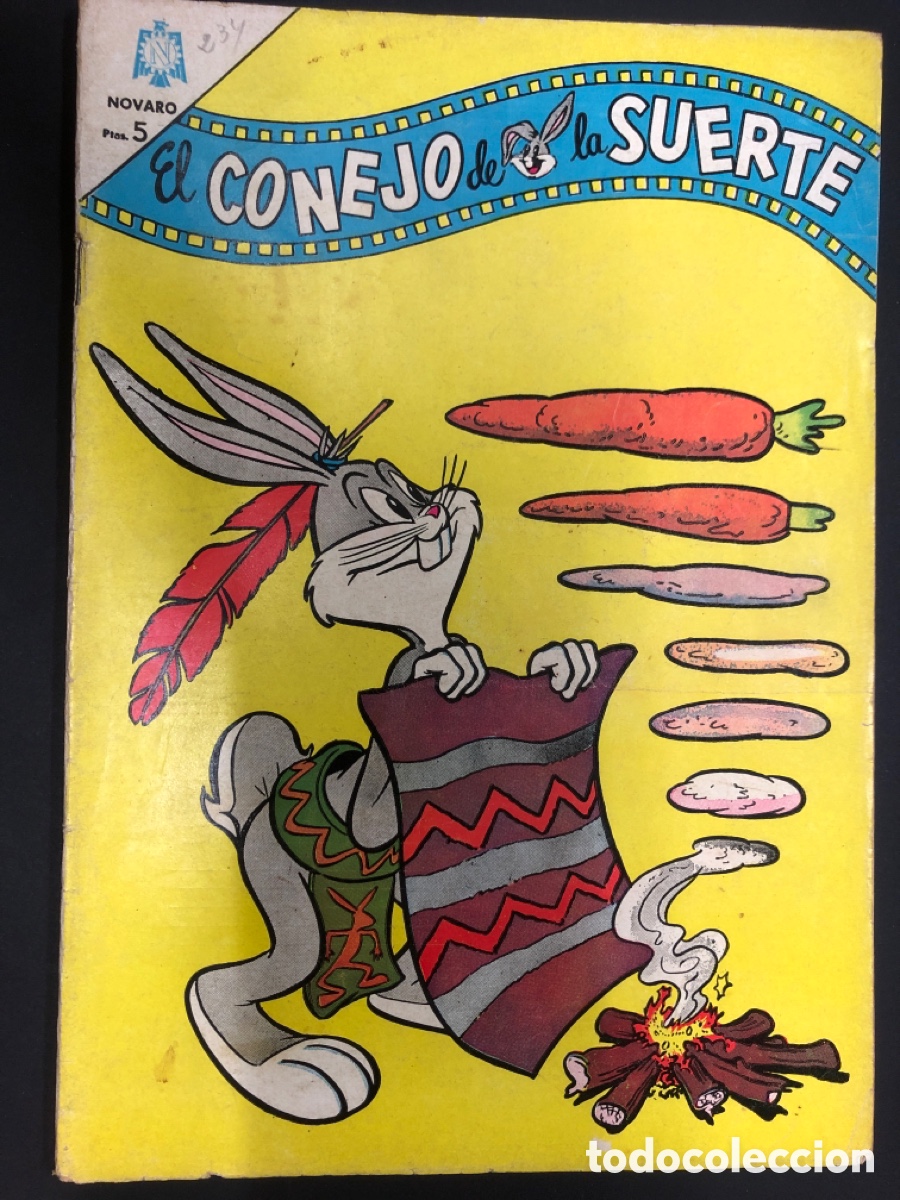 Tebeos: COMIC EL CONEJO DE LA SUERTE N&ordm;234 EDITORIAL NOVARO - Foto 1