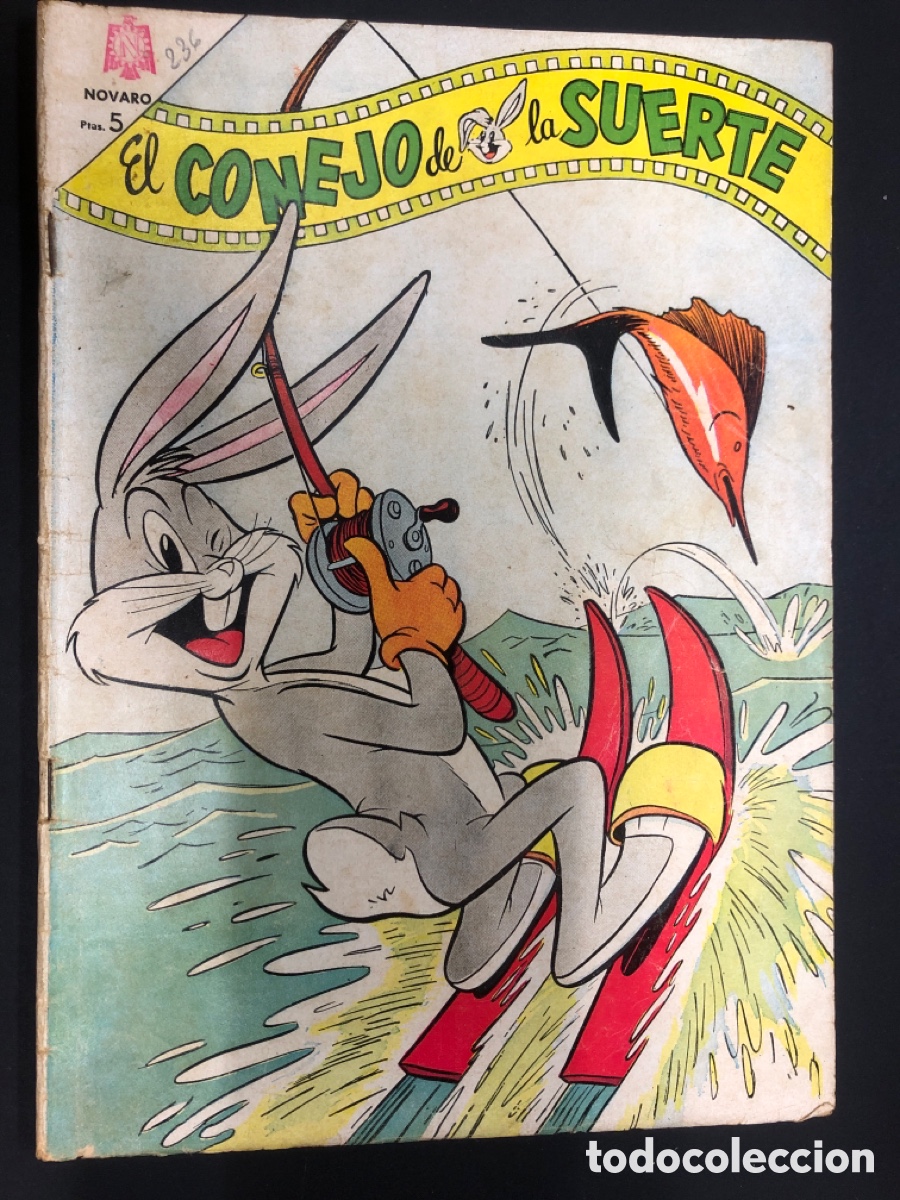 Tebeos: COMIC EL CONEJO DE LA SUERTE N&ordm;236 EDITORIAL NOVARO - Foto 1