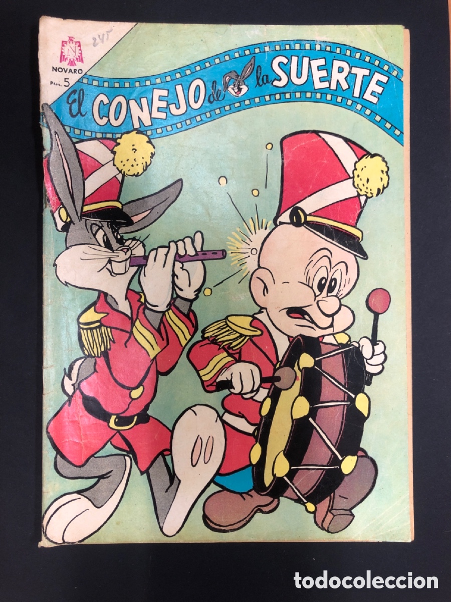 Tebeos: COMIC EL CONEJO DE LA SUERTE N&ordm;245 EDITORIAL NOVARO - Foto 1