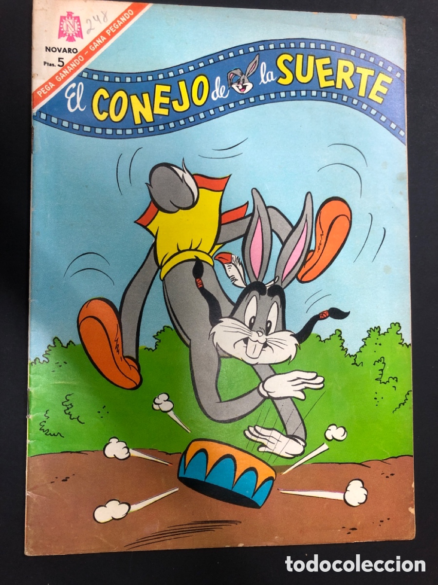 Tebeos: COMIC EL CONEJO DE LA SUERTE N&ordm;248 EDITORIAL NOVARO - Foto 1