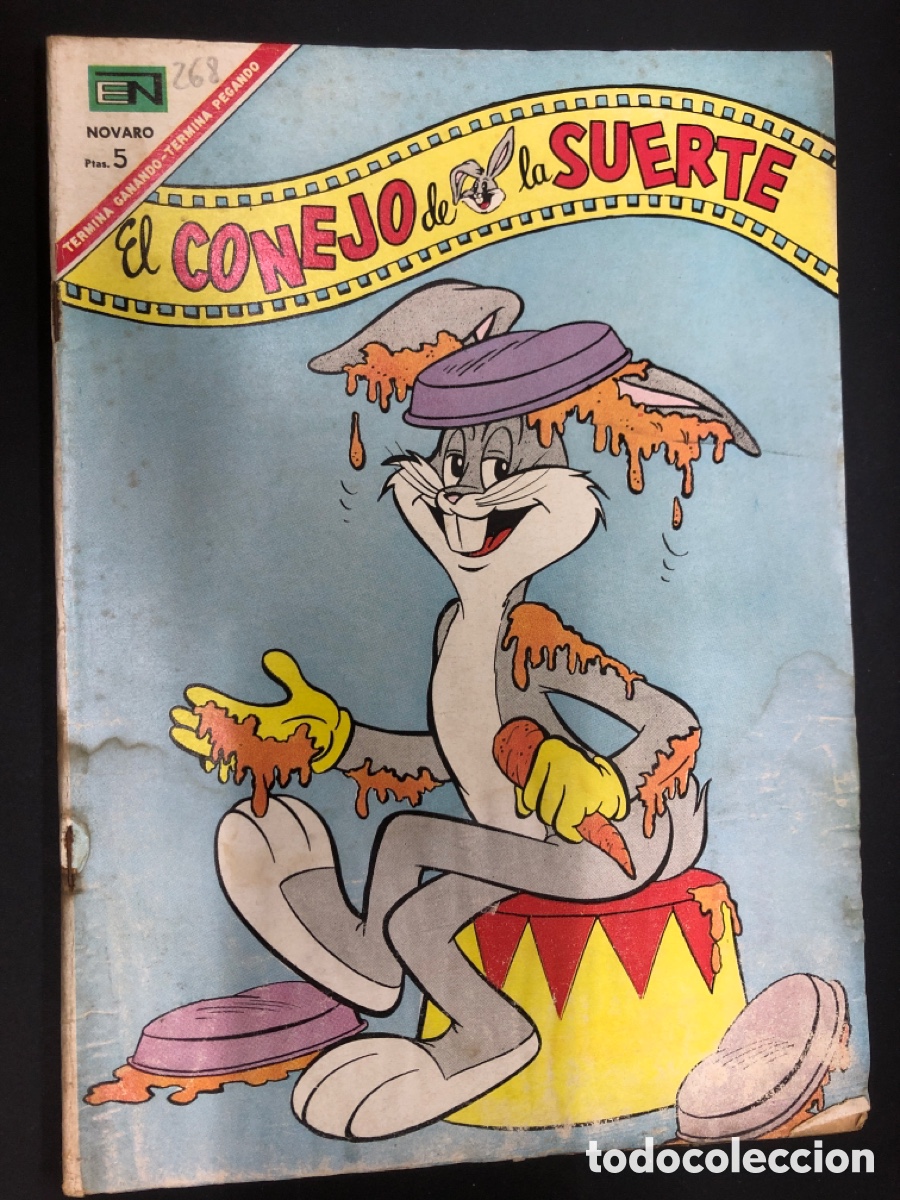 Tebeos: COMIC EL CONEJO DE LA SUERTE N&ordm;268 EDITORIAL NOVARO - Foto 1