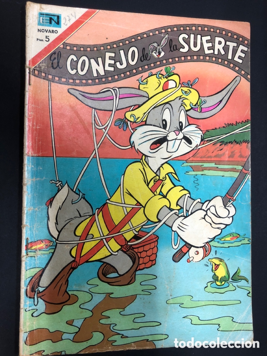 Tebeos: COMIC EL CONEJO DE LA SUERTE N&ordm;274 EDITORIAL NOVARO - Foto 1