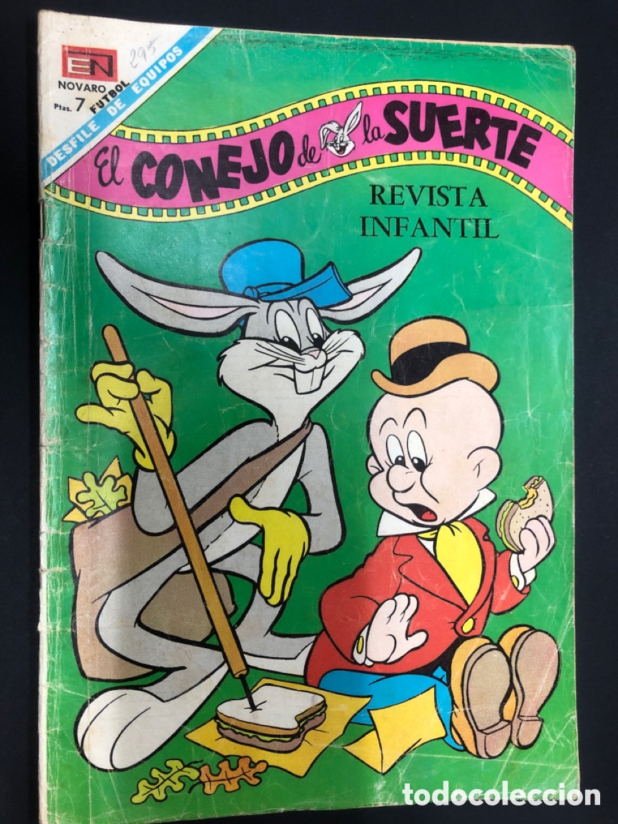 Tebeos: COMIC EL CONEJO DE LA SUERTE N&ordm;295 EDITORIAL NOVARO - Foto 1
