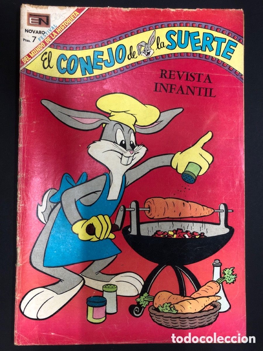 Tebeos: COMIC EL CONEJO DE LA SUERTE N&ordm;305 EDITORIAL NOVARO - Foto 1
