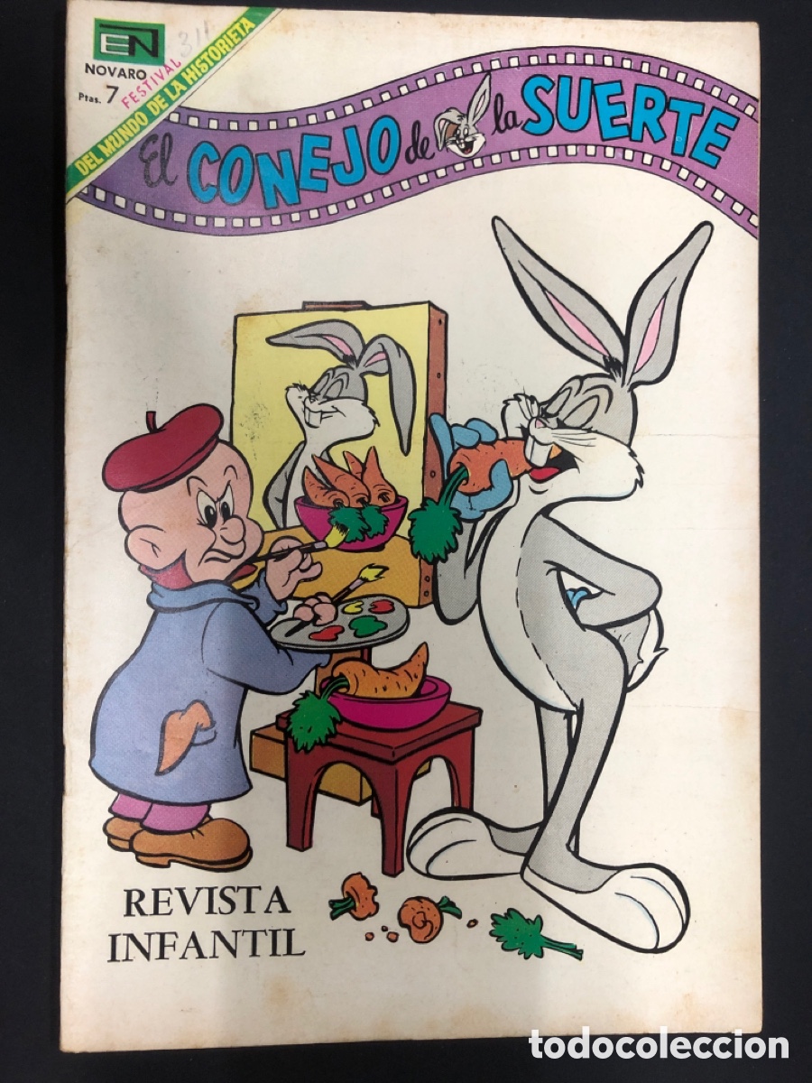 Tebeos: COMIC EL CONEJO DE LA SUERTE N&ordm;311 EDITORIAL NOVARO - Foto 1