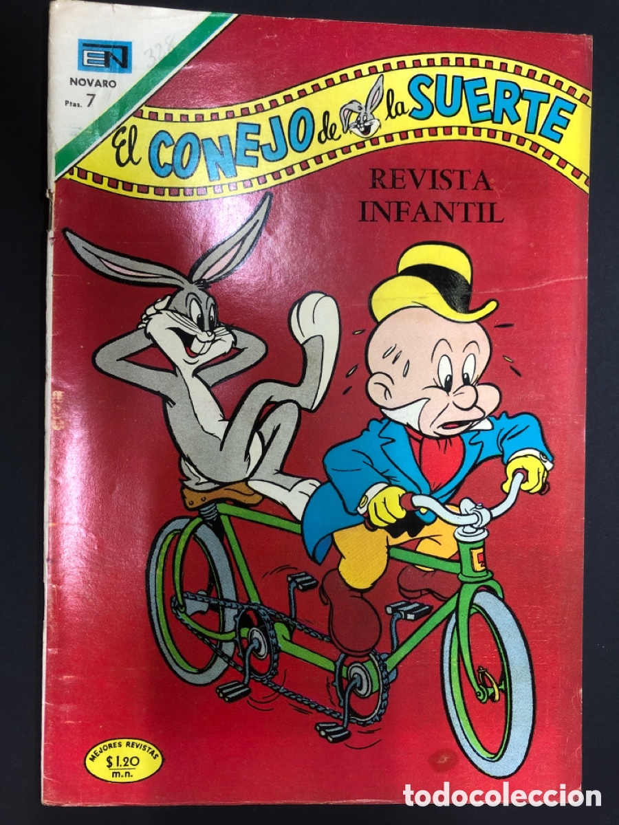 Tebeos: COMIC EL CONEJO DE LA SUERTE N&ordm;338 EDITORIAL NOVARO - Foto 1