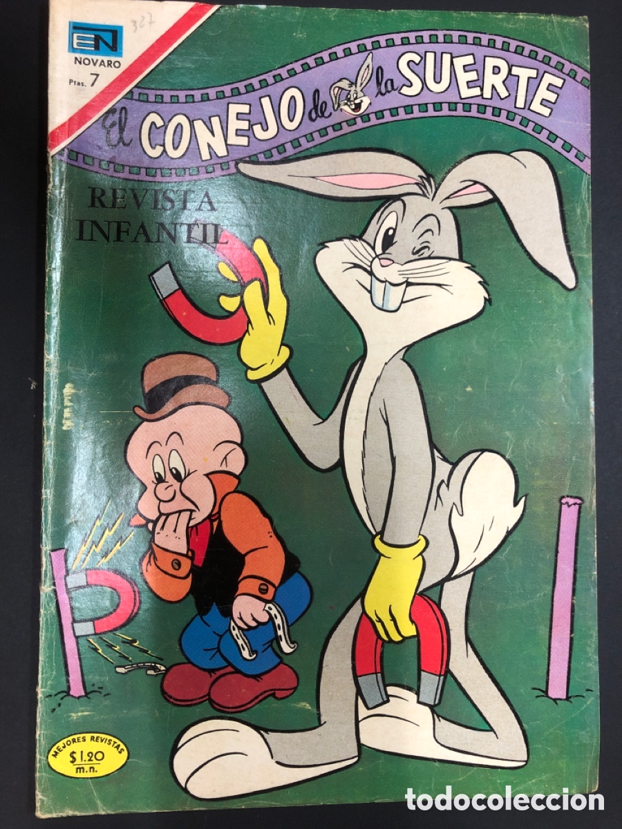 Tebeos: COMIC EL CONEJO DE LA SUERTE N&ordm;327 EDITORIAL NOVARO - Foto 1